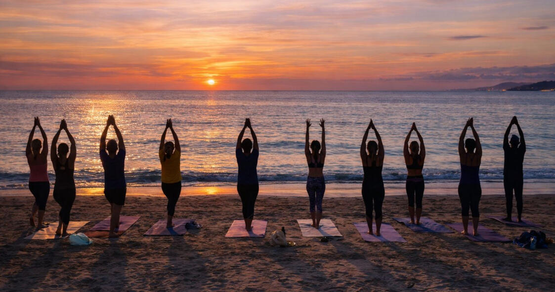 Čeká tě komorní skupina žen, kde má každá své místo, klid a dostatek prostoru. Žádný tlak, žádná očekávání. Jen bezpečné prostředí, ve kterém můžeš být sama sebou. Spojení moře, jemné jógy, masáží a ženské energie vytváří ideální prostor pro uvolnění.